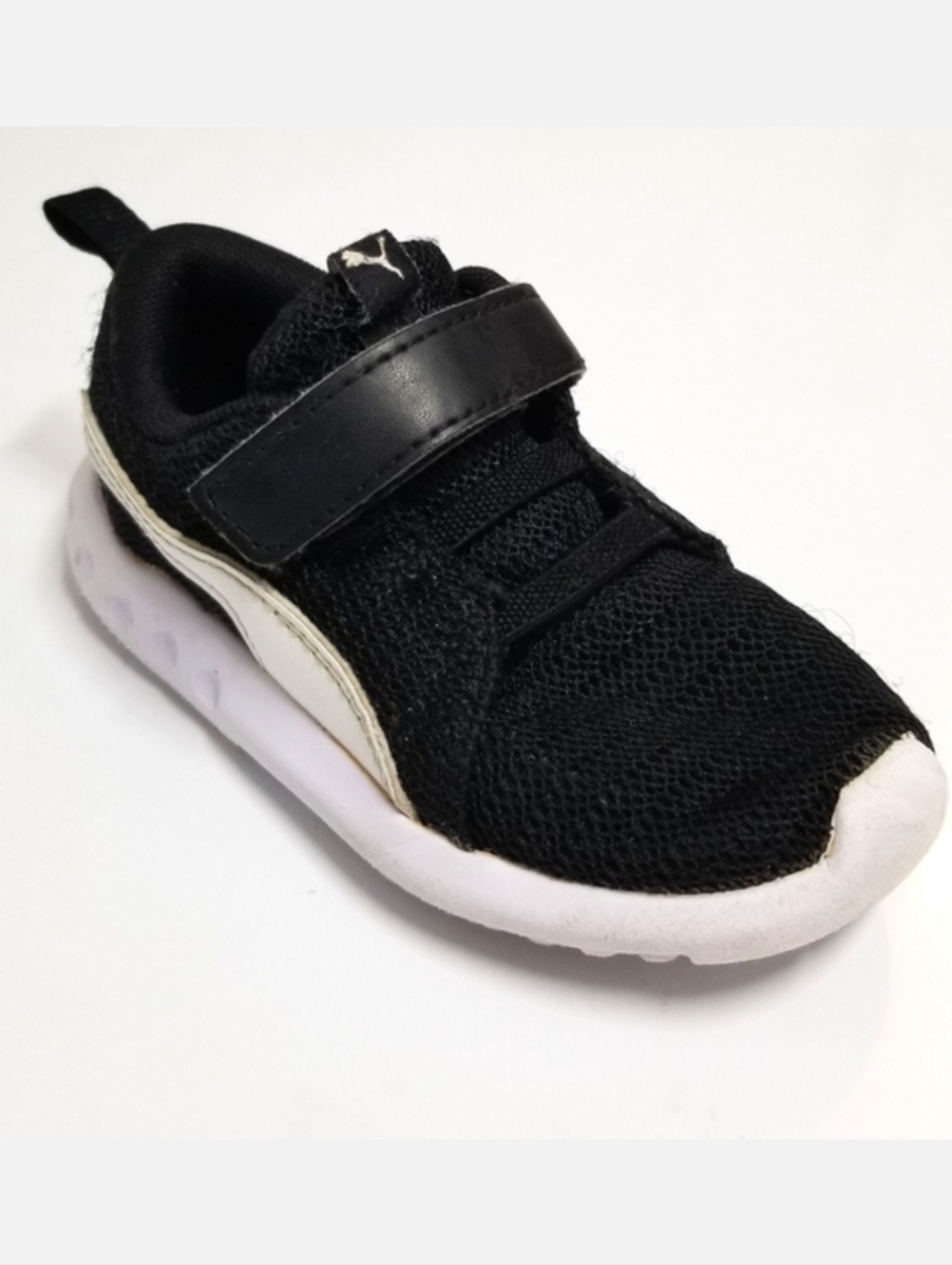 PUMA Carson 2 Slip On Toddler Sneakers in Black Sz 6C